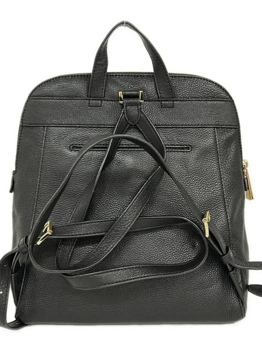 MICHAEL KORS Black Leather Backpack